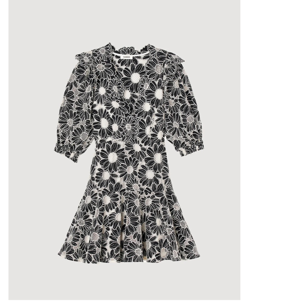 Sandro Audrey Dress - Size 38